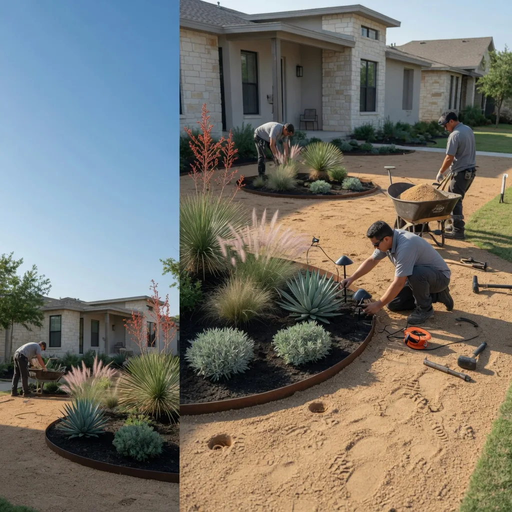 Hardscape Design in New Home, TX near me